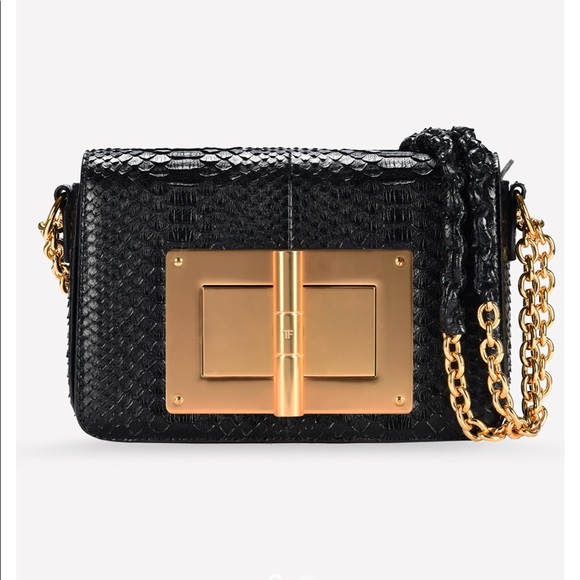 SOLD! Tom Ford Natalia Medium Python Leather Bag - Picture 3 of 16